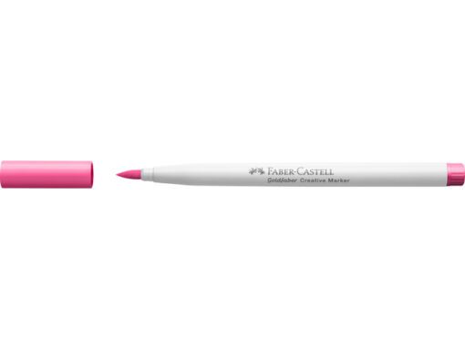 Marker creatief Faber-Castell Goldfaber brushpunt B candy   pink (kleur nr. 528)