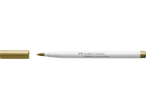 Marker creatief Faber-Castell Goldfaber brushpunt B heart   of gold (kleur nr. 550)