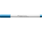Marker creatief Faber-Castell Goldfaber brushpunt B ocean   blue (kleur nr. 543)