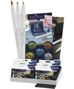 Marker creatief Faber-Castell Goldfaber display a 50 stuks  assorti (1.5, B, C) en 10 sets