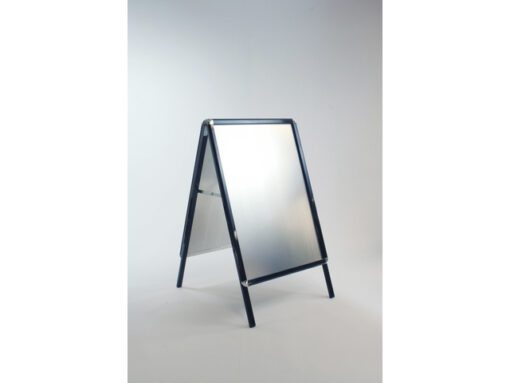 Stoepbord Seco A-frame A2 32mm zwart weersbestendig