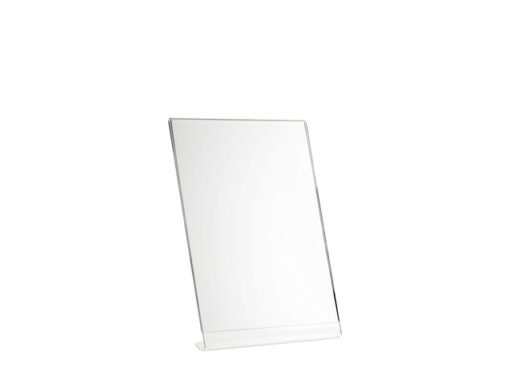 Tafelstandaard Seco A5 schuin glashelder