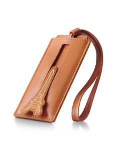 Bagagelabel Sheaffer EMILY IN PARIS leer Oranje