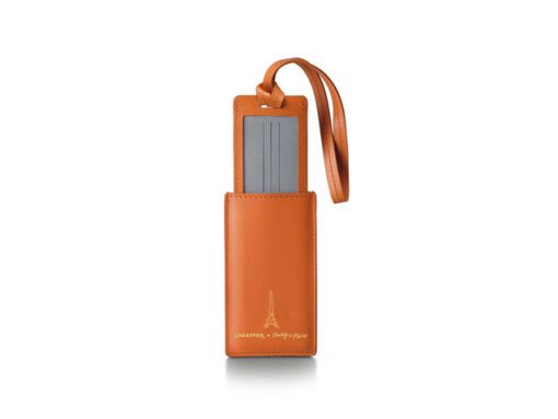 Bagagelabel Sheaffer EMILY IN PARIS leer Oranje