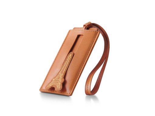 Bagagelabel Sheaffer EMILY IN PARIS leer Oranje