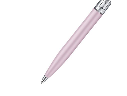 Balpen Giftset Sheaffer EMILY IN PARIS 321 Sentinel Matte Pink Chrome trims met creditcardhouder