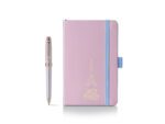 Balpen Giftset Sheaffer EMILY IN PARIS Prelude mini 9810    Pastel Pink Swarovski Crystal met  notitieboek