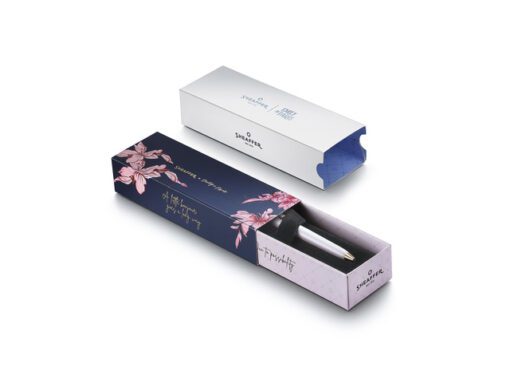 Balpen Sheaffer Prelude mini 9810 EMILY IN PARIS Pastel     Pink, PVD Rose gold trims, heart emblem, Swarovski Crystal