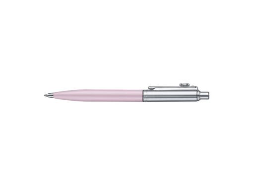 Balpen Sheaffer Sentinel 321 EMILY IN PARIS Matte Pink      chrome plated trims bow shaped clip emblem