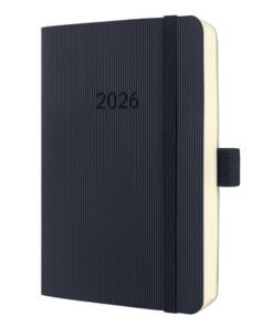 Dagagenda Conceptum A6 2026 (NL/FR/EN/DU) zwart Softcover