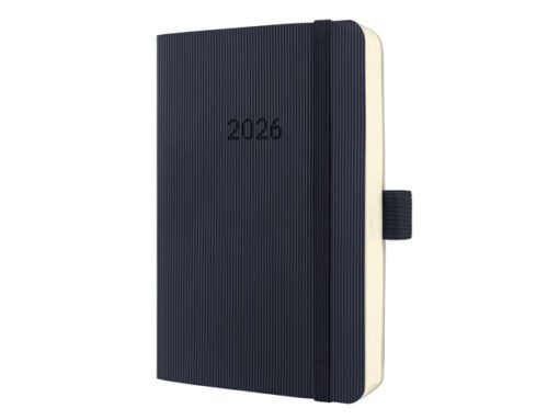 Dagagenda Conceptum A6 2026 (NL/FR/EN/DU) zwart Softcover