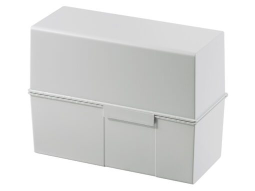 Kaartenbak HAN breed A5 kunststof lichtgrijs