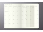 Maandagenda Conceptum A5 2026 (NL/FR/EN/DU) zwart Softcover
