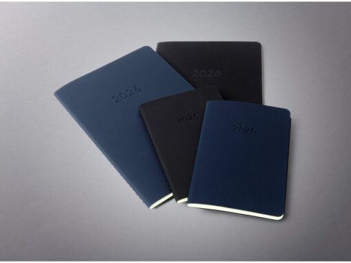 Maandagenda Conceptum A6 2026 (NL/FR/EN/DU) midnight blue   Softcover