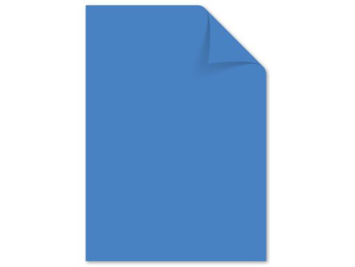 Papier Kangaro A4 80grs blauw pak 100 vel