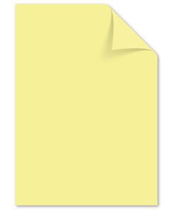 Papier Kangaro A4 80grs pastel geel pak 100 vel