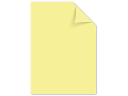 Papier Kangaro A4 80grs pastel geel pak 100 vel