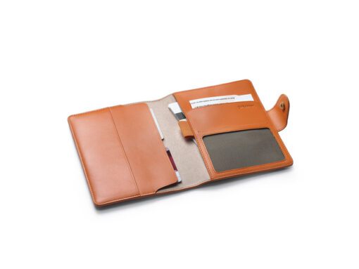 Paspoorthoes Sheaffer EMILY IN PARIS leer met penhouder,    Oranje
