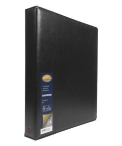 zachte afwerking. De stijlvolle sierstiksels geven de map een luxe uitstraling. Het O-mechaniek