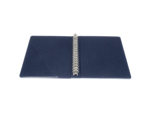 Ringband Multo Hannibal A5 17r O-19mm blauw kunstleder