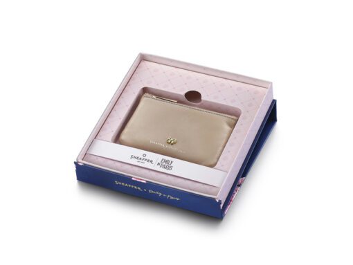 Sleuteletui Sheaffer EMILY IN PARIS leer Taupe