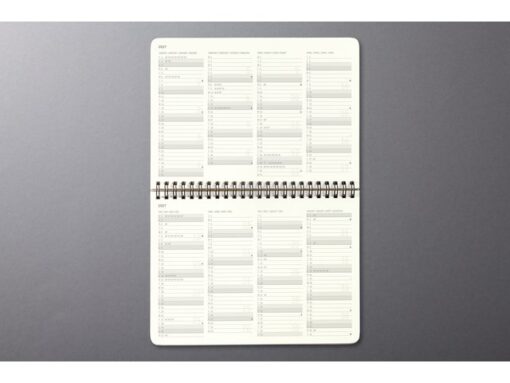 Tafelagenda Conceptum 2026 (NL/FR/EN/DU) 213x220x18 mm      mignight blue Hardcover