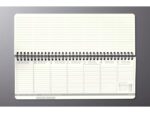 Tafelagenda Conceptum 2026 (NL/FR/EN/DU) 300x144x18 mm      zwart Hardcover