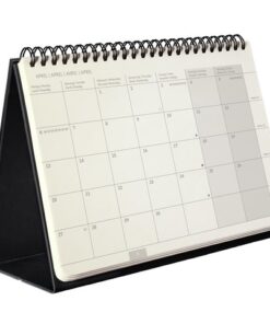 Tafelagenda Conceptum A5 2026 zwart liggend HC