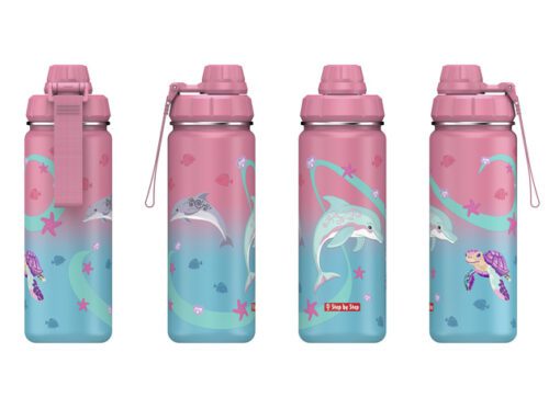 Thermosfles Step by Step 550ml RVS Sealife