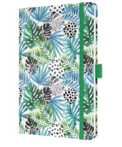 Weekagenda Beauty A5 2026 (NL/FR/EN/DU) Green Jungle Hardcover