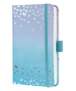 Weekagenda Beauty A6 2026 (NL/FR/EN/DU) Butterfly Confetti Sky Hardcover