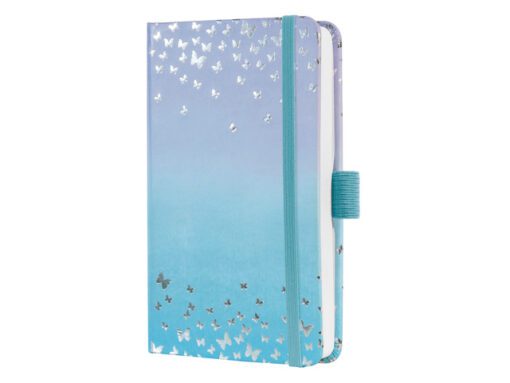 Weekagenda Beauty A6 2026 (NL/FR/EN/DU) Butterfly Confetti  Sky Hardcover