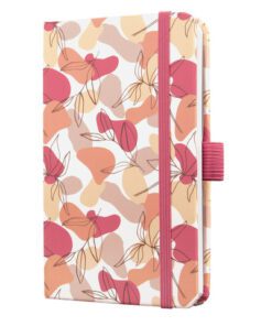 Weekagenda Beauty A6 2026 (NL/FR/EN/DU) Spring Linear Leaves Hardcover