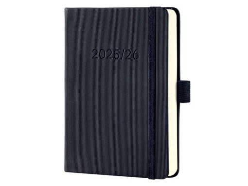 Weekagenda Conceptum 25/26 18maands (NL/FR/EN/DU) zwart     Hardcover