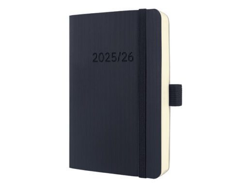 Weekagenda Conceptum 25/26 18maands (NL/FR/EN/DU) zwart     Softcover