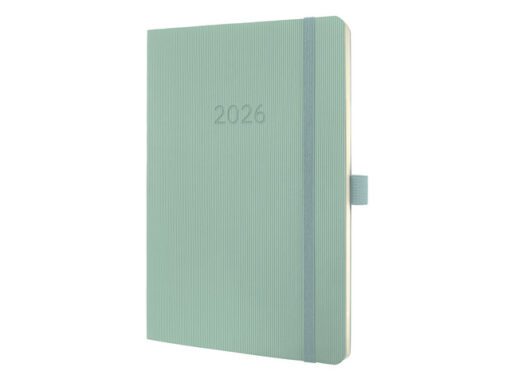 Weekagenda Conceptum A5 2026 (NL/FR/EN/DU) Mint Green       Softcover
