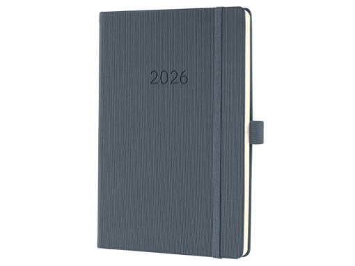 Weekagenda Conceptum A5 2026 (NL/FR/EN/DU) dark Grey        Hardcover