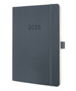 Weekagenda Conceptum A5 2026 (NL/FR/EN/DU) dark Grey        Softcover