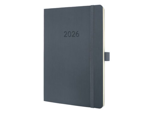 Weekagenda Conceptum A5 2026 (NL/FR/EN/DU) dark Grey        Softcover