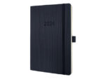 Weekagenda Conceptum A5 2026 (NL/FR/EN/DU) zwart Softcover