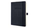 Weekagenda Conceptum A5 25/26 18maands (NL/FR/EN/DU) zwart  Softcover