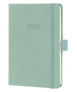Weekagenda Conceptum A6 2026 (NL/FR/EN/DU) Mint Green Hardcover