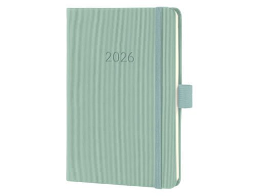 Weekagenda Conceptum A6 2026 (NL/FR/EN/DU) Mint Green       Hardcover