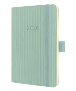 Weekagenda Conceptum A6 2026 (NL/FR/EN/DU) Mint Green       softcover