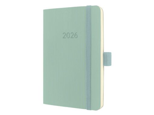 Weekagenda Conceptum A6 2026 (NL/FR/EN/DU) Mint Green       softcover
