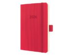Weekagenda Conceptum A6 2026 (NL/FR/EN/DU) red Softcover