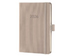 Weekagenda Conceptum A6 2026 (NL/FR/EN/DU) taupe Hardcover
