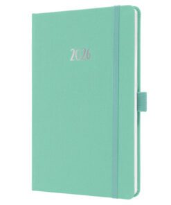 Weekagenda Feel A5 2026 (NL/FR/EN/DU) Mighty Mint Hardcover