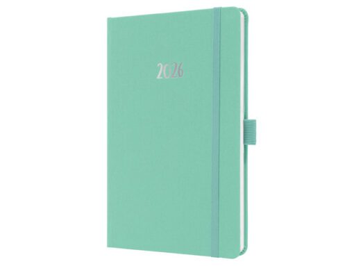 Weekagenda Feel A5 2026 (NL/FR/EN/DU) Mighty Mint Hardcover