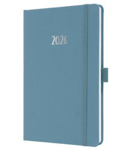 Weekagenda Feel A5 2026 (NL/FR/EN/DU) Powder Blue Hardcover